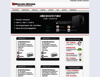 server-drome.org screenshot
