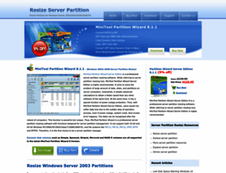 server-partition-resize.com screenshot