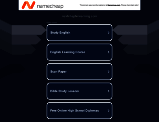 server.nextchapterlearning.com screenshot