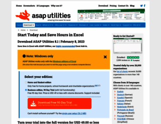 server2.asap-utilities.com screenshot