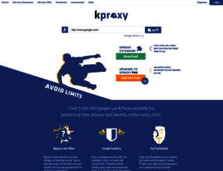 server2.kproxy.com screenshot