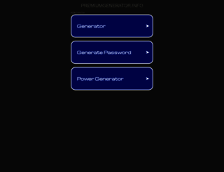 server200.premiumgenerator.info screenshot