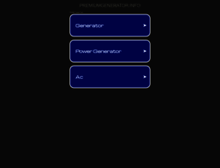server204.premiumgenerator.info screenshot