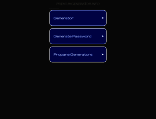 server210.premiumgenerator.info screenshot