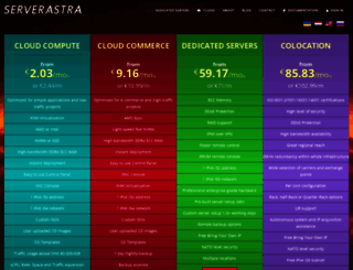 serverastra.com screenshot