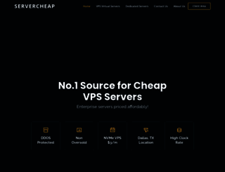 servercheap.com screenshot