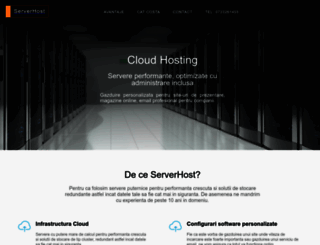 serverhost.ro screenshot