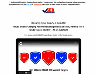 serverifiedlists.com screenshot