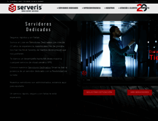 serveris.com screenshot
