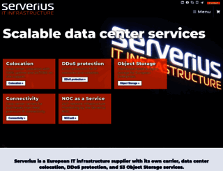 serverius.com screenshot