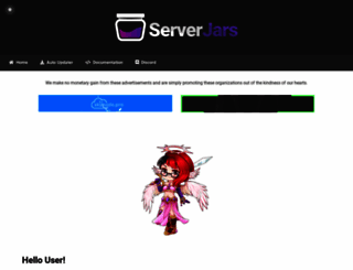 serverjars.com screenshot