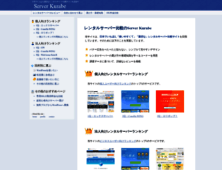 serverkurabe.com screenshot