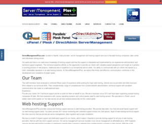 servermanagementplus.com screenshot