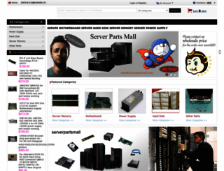 serverpartsmall.com screenshot