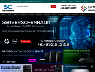 serverschennai.in screenshot