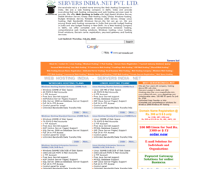serversindia.net screenshot