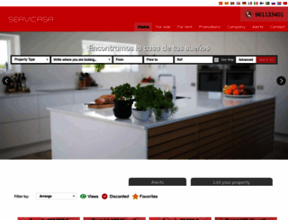 servicasavalencia.com screenshot