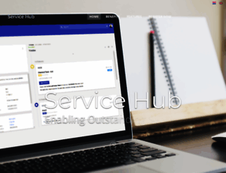 service-hub.com screenshot