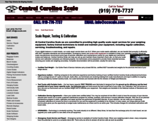 service.centralcarolinascale.com screenshot