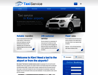 service.taxi-borispol.com screenshot
