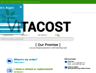 service.vitacost.com screenshot