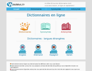 servicec.wikimot.fr screenshot