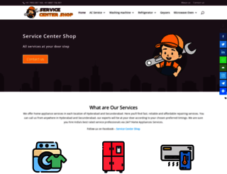 servicecentershop.com screenshot