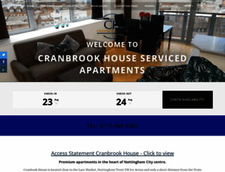 serviced-apartments-nottingham.com screenshot
