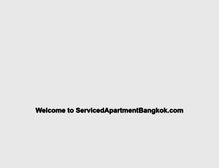 servicedapartmentbangkok.com screenshot