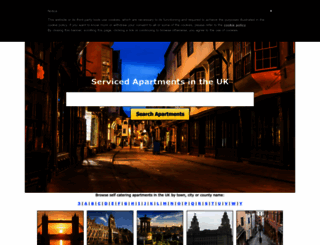 servicedapartments.co.uk screenshot