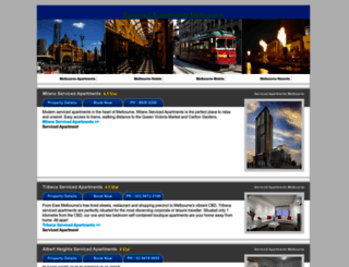 servicedapartmentsmelbourne.com screenshot