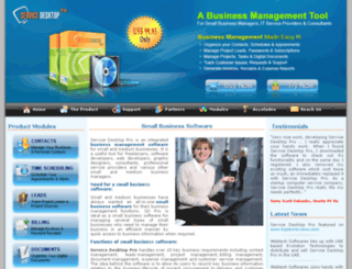servicedesktop.com screenshot