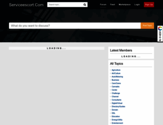 serviceescort.com screenshot