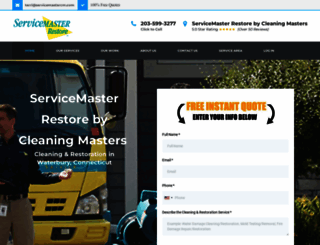 servicemasterrestorationct.com screenshot