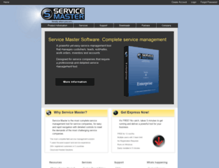 servicemastersoftware.com screenshot