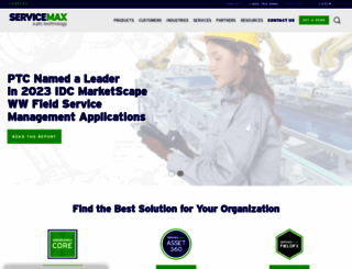 servicemax.com screenshot