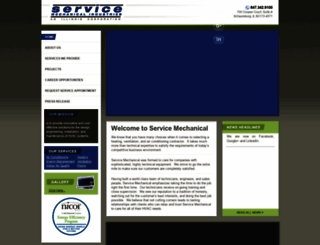 servicemechanical.com screenshot