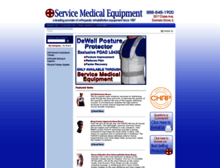 servicemedicalequipment.com screenshot