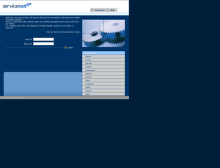servicenet.indesitcompany.com screenshot