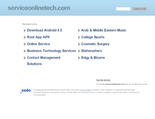 serviceonlinetech.com screenshot