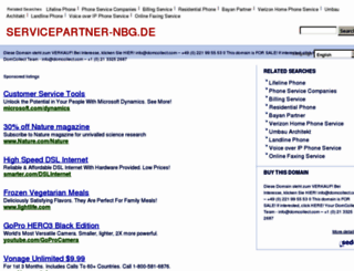 servicepartner-nbg.de screenshot