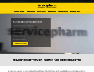 servicepharm.de screenshot