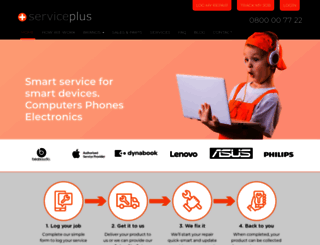 serviceplus.co.nz screenshot