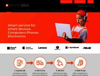 serviceplus.co.nz screenshot