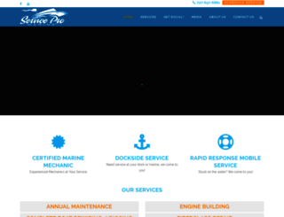 servicepromarine.com screenshot