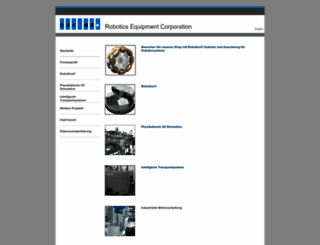 servicerobotics.eu screenshot