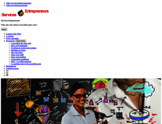 services-entrepreneurs.ch screenshot