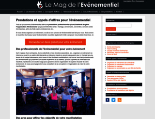 services-evenementiels.com screenshot
