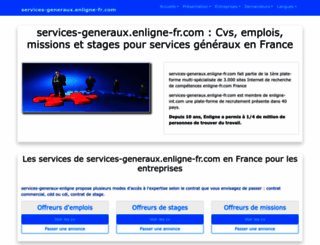 services-generaux.enligne-fr.com screenshot