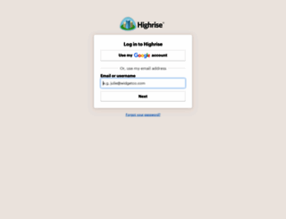 services.highrisehq.com screenshot